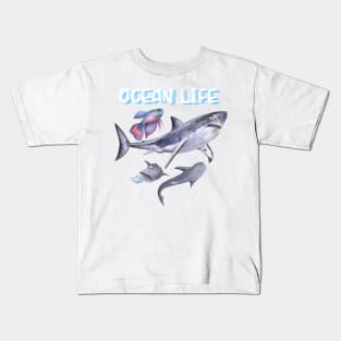 Ocean life Kids T-Shirt